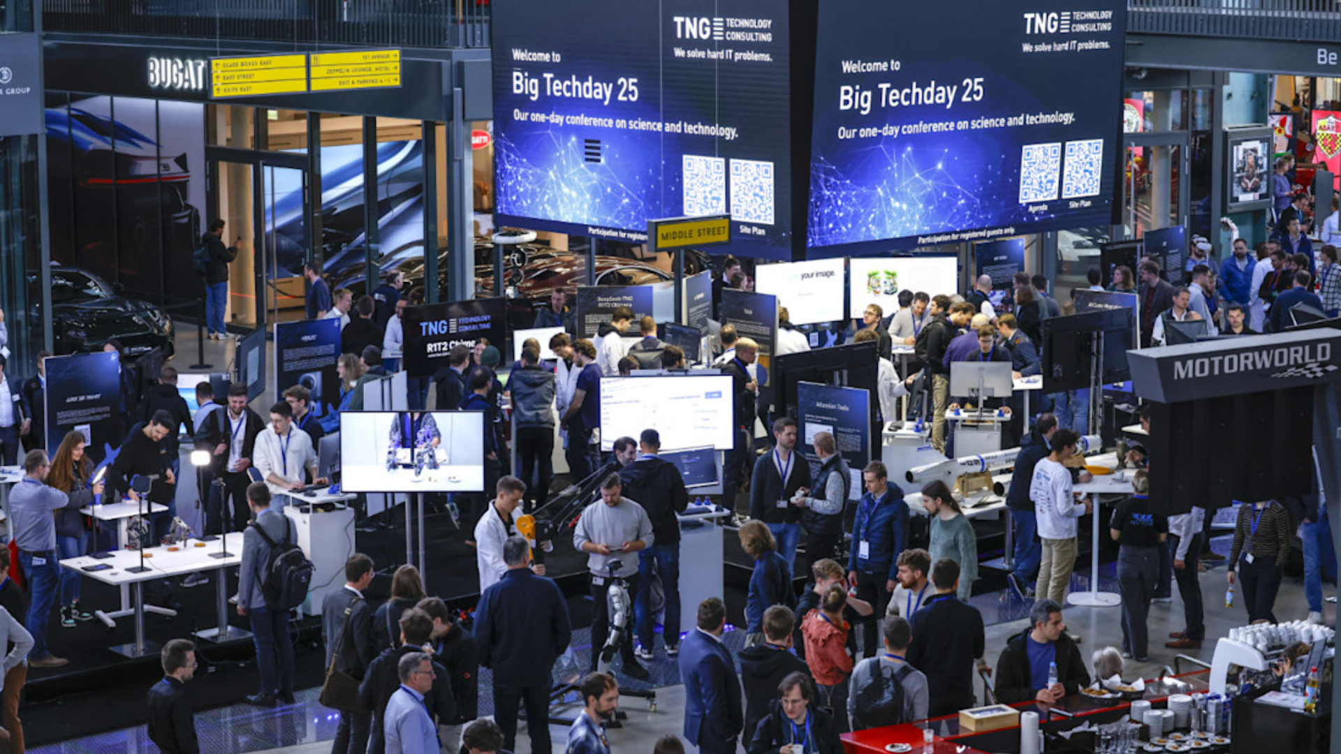 Rennteam Uni Stuttgart beim Big Techday 2026